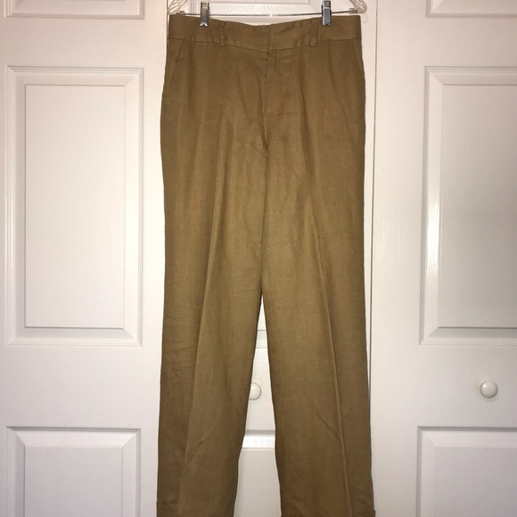 Ralph Lauren Linen Pants& Matching Sleeveless Top - Picture 5 of 13